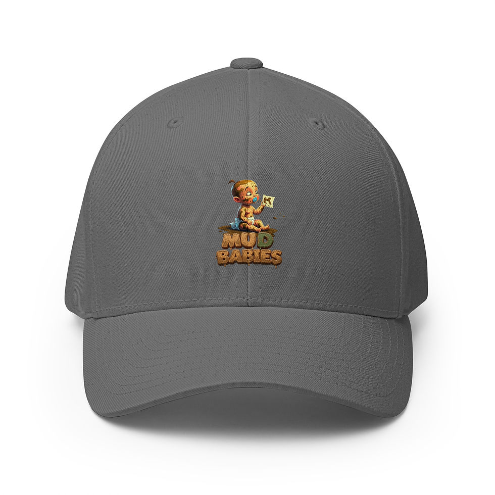 Thumbnail: Mud Babies Custom Print Structured Twill Cap