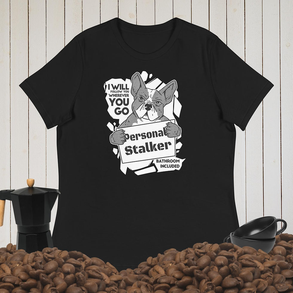 Thumbnail: Funny Dog animal Cartoon Women's Relaxed T-Shirt