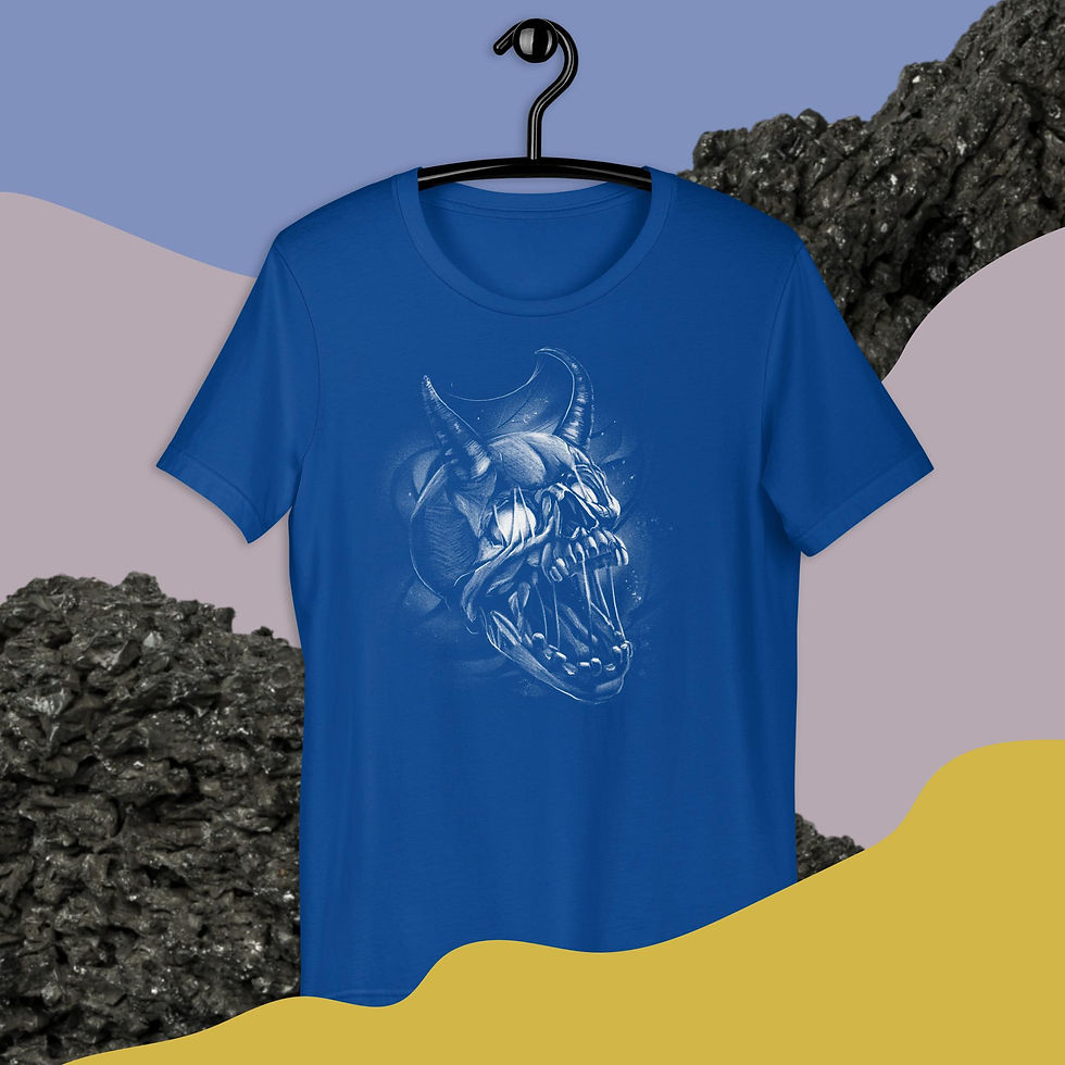 Thumbnail: Demonic Skull Unisex T-Shirt