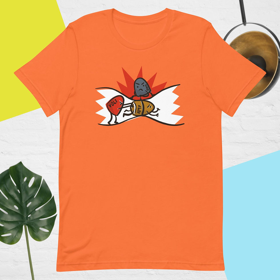 Thumbnail: Funny Electricity Unisex T-Shirt