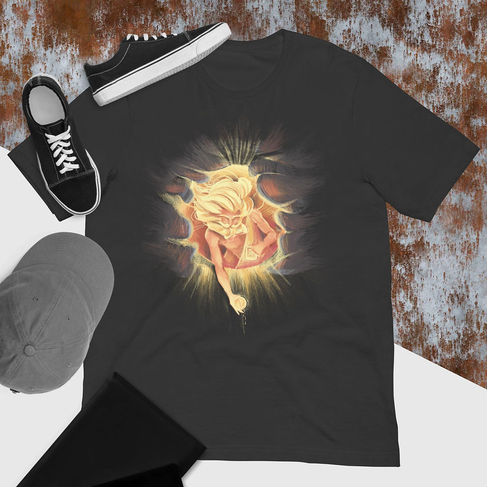 Thumbnail: Creator God Painting Unisex T-Shirt