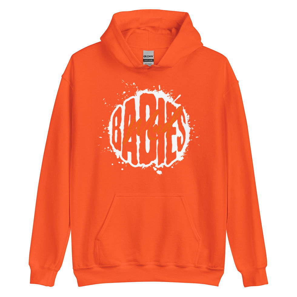 Thumbnail: Mud Babies Splatter Print Unisex Hoodie