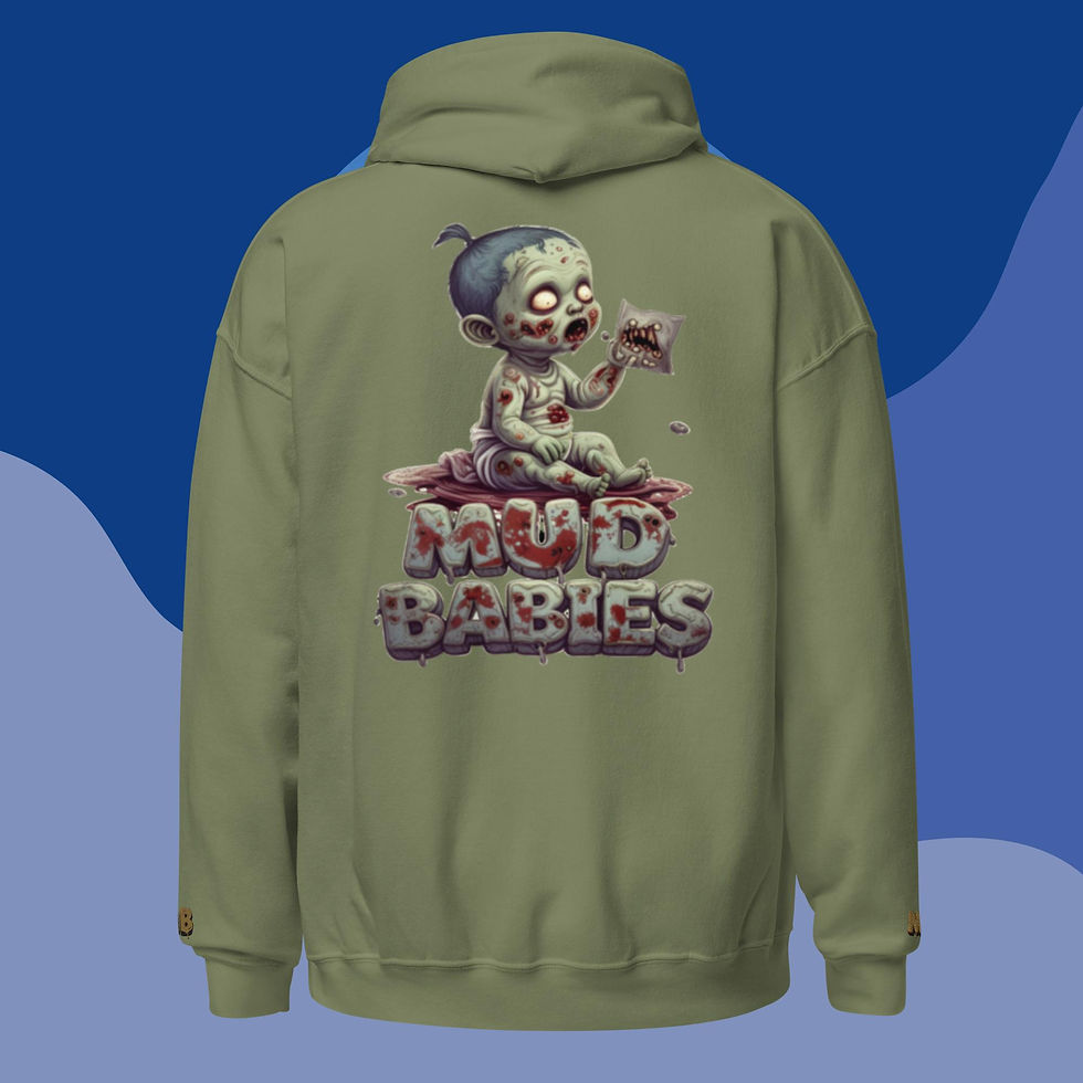 Thumbnail: Mud babies Zombie 1 Unisex Hoodie