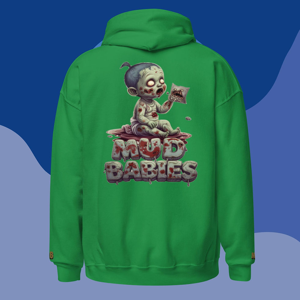 Thumbnail: Mud babies Zombie 1 Unisex Hoodie