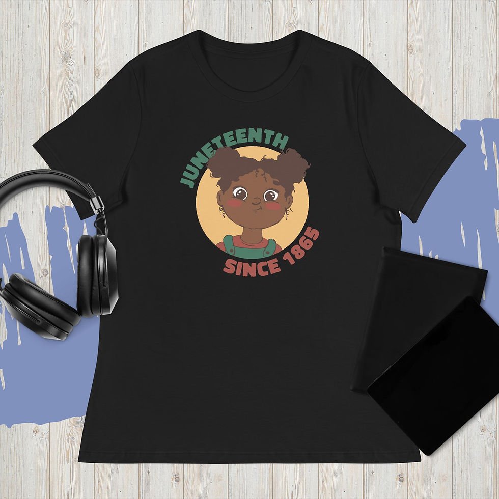 Thumbnail: Junenteenth Girl Women's Relaxed T-Shirt