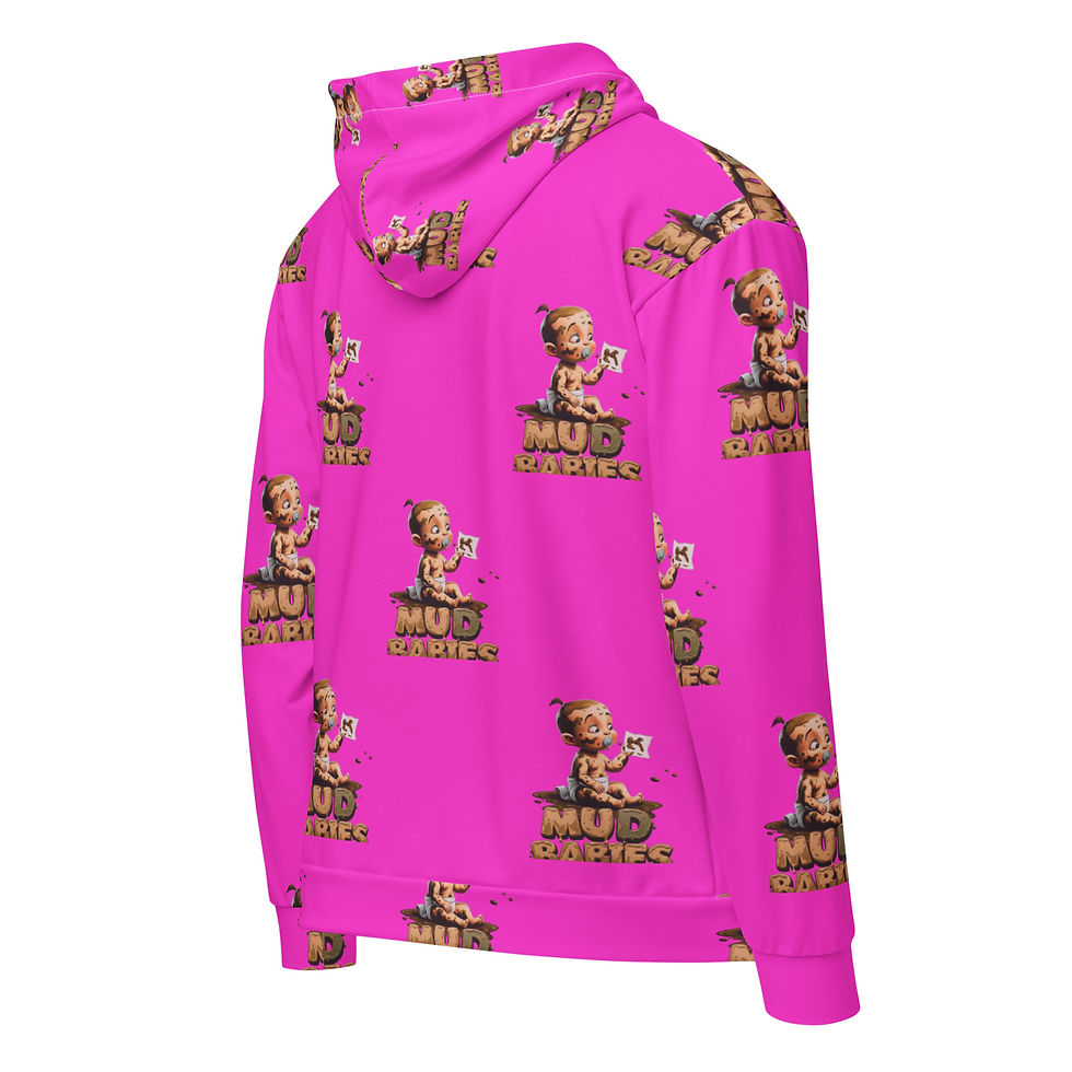 Thumbnail: Mud Babies Unisex Zip-Up Hoodie 