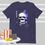 Thumbnail: Skull Head With Mushrooms Unisex T-Shirt