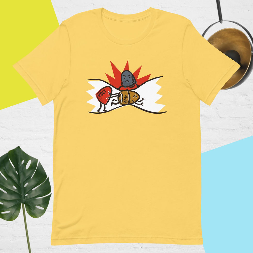 Thumbnail: Funny Electricity Unisex T-Shirt