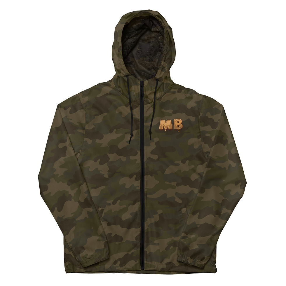 Thumbnail: Mud Babies Unisex Lightweight Zip Up Windbreaker