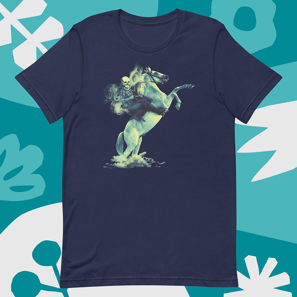 Thumbnail: Cowboy Ghost Unisex T-Shirt