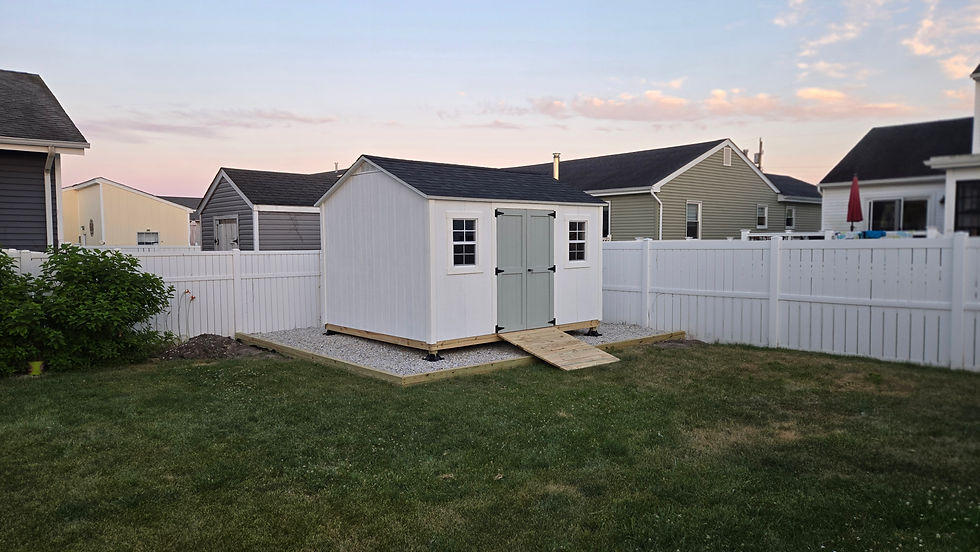 10x12 Custom Storage Shed Builder NJ