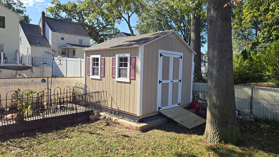 10x10 Storage Shed Garwood NJ _ Shed Builder NJ