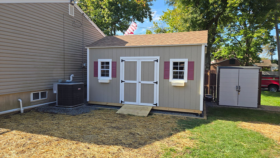 12x16 Custom Shed S Plainfield _ Central NJ Shed Builder