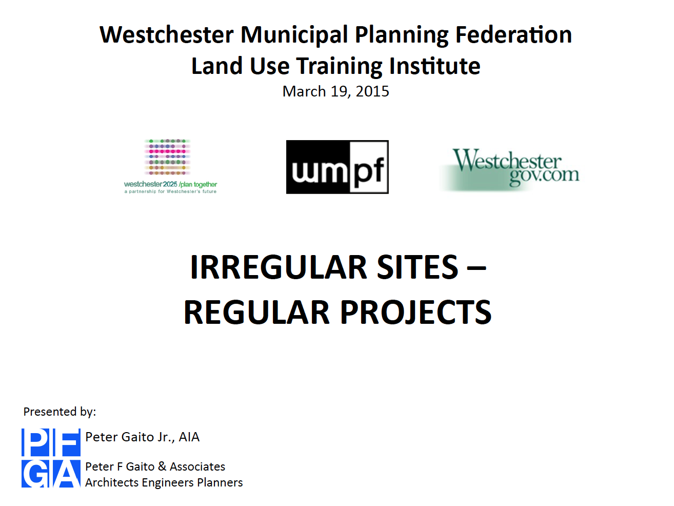 WMPF_Irregular Sites-Regular Projects