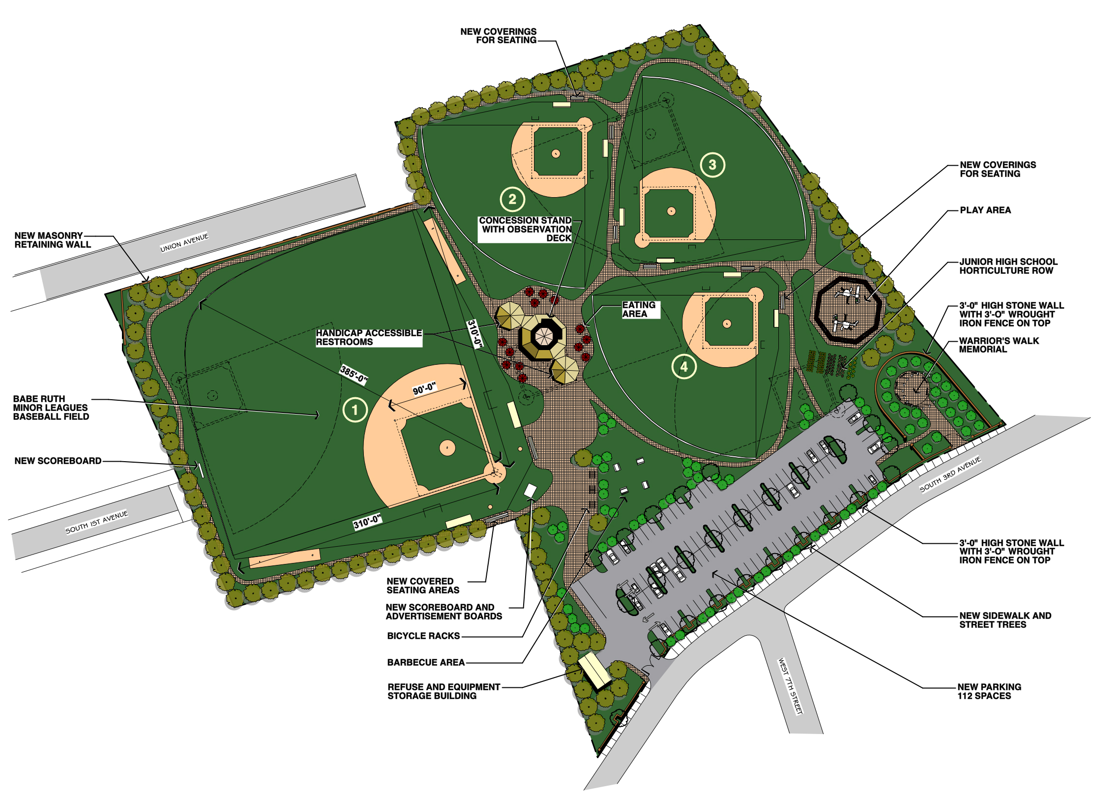 BRUSH PARK RENOVATION pfga