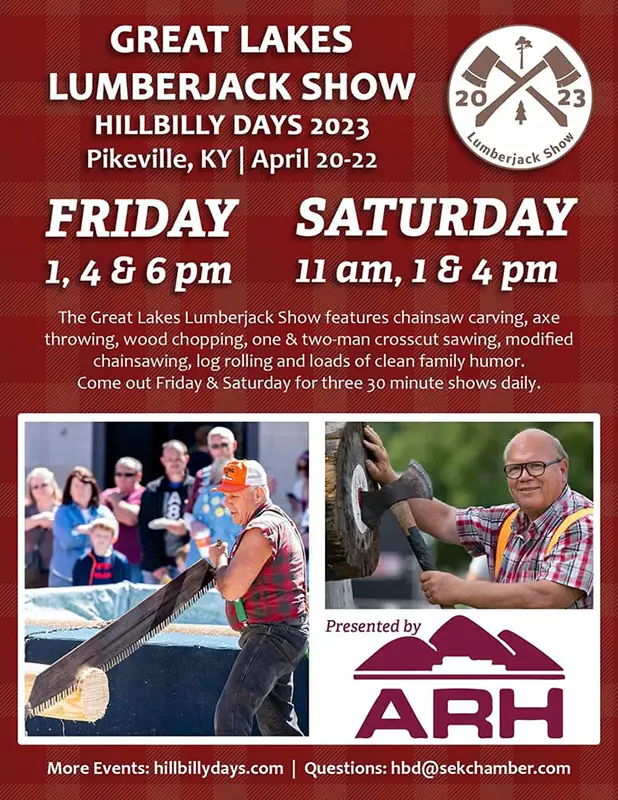 Pikeville ARH Presents: Great Lakes Lumberjack Show