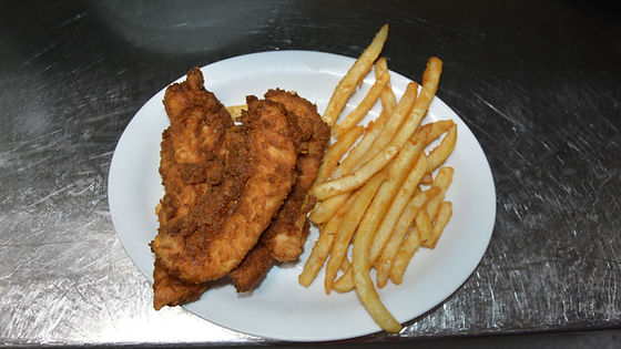 CHICKEN TENDERS AND FRIES