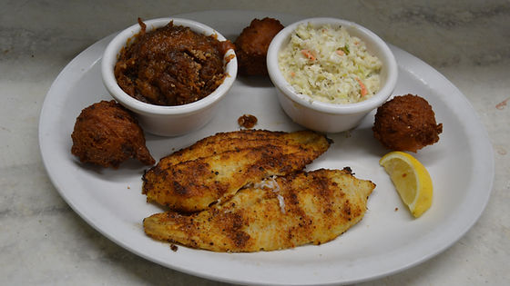 BROILED CAJUN CATFISH