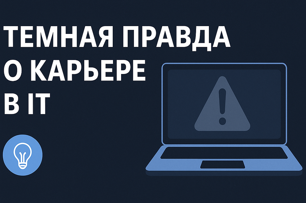 Темная правда о карьере в IT