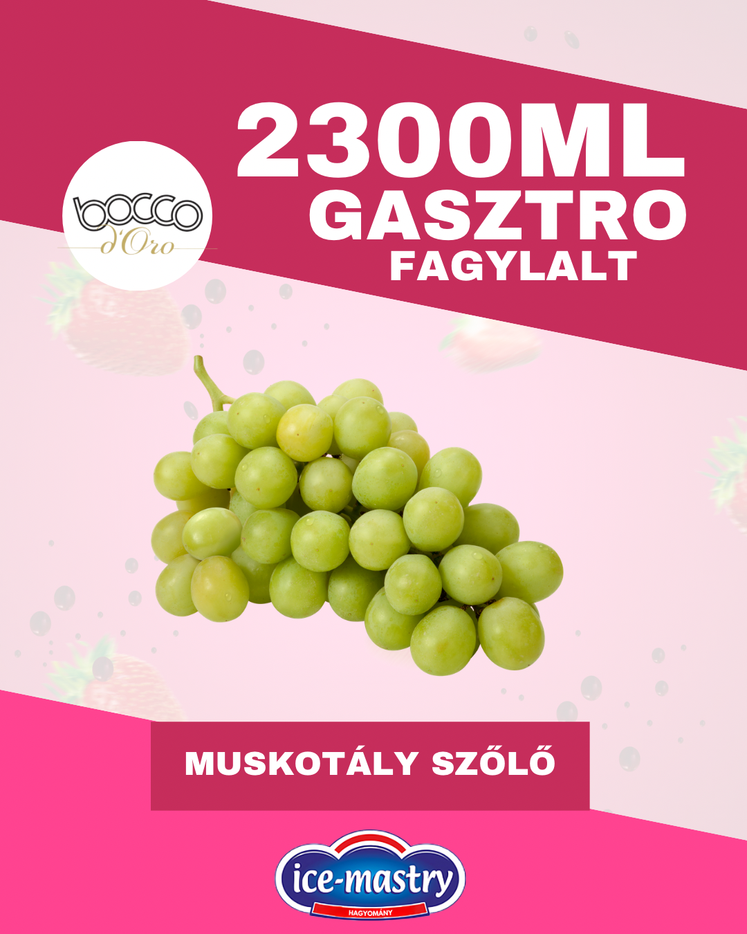 Bocco d’Oro 2300Ml Gasztro - Muskotály szőlő