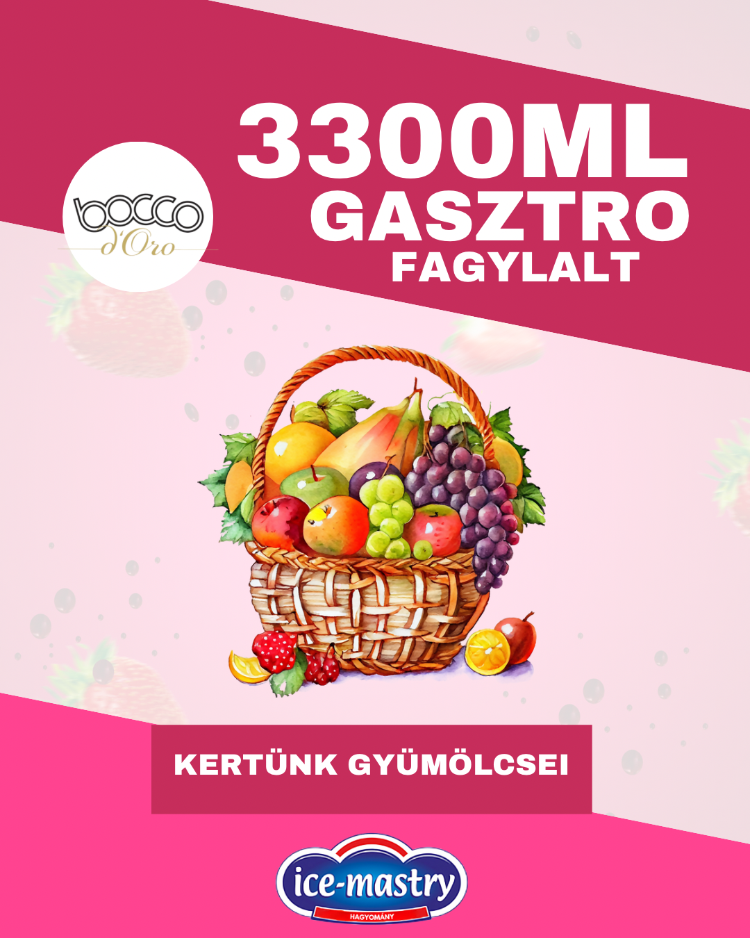 Bocco d’Oro 330Ml Gasztro - Kertünk gyümölcsei