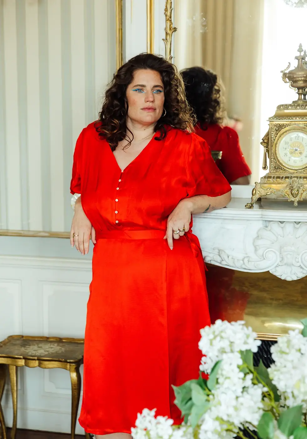 Miniaturbild: Rotes Kleid Penelope