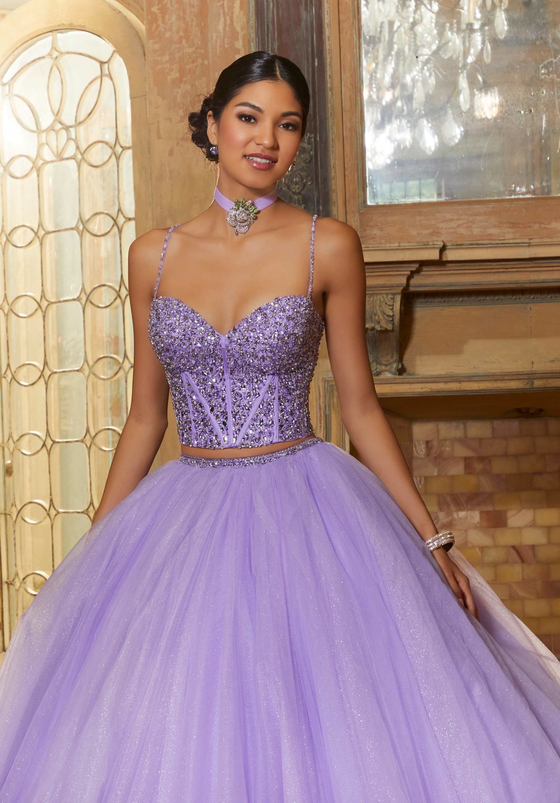 formal ankle length dresses Simple A Line V Neck Chiffon Prom Dresses Size:Petite-8 fb_category_528 Gothic Lace Patchwork Long