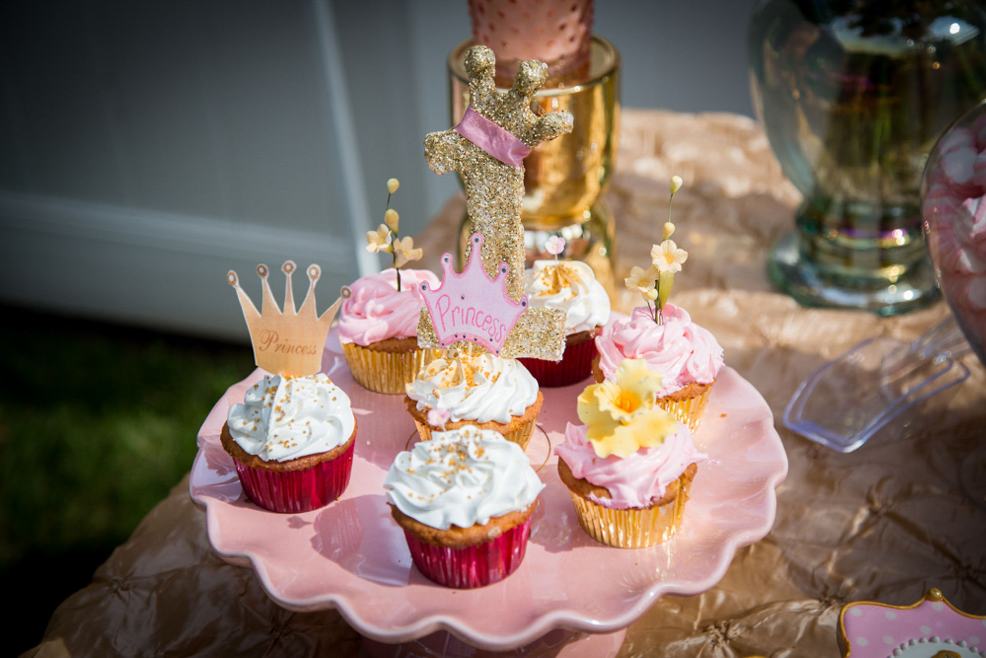 Birthday Party  Photography - Princess Cupcakes