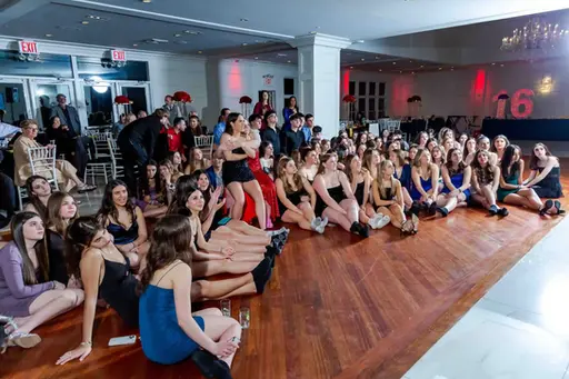 nyc-sweet15-photographer-fja-photography-party-group-floor-seating-illuminated-16 sign