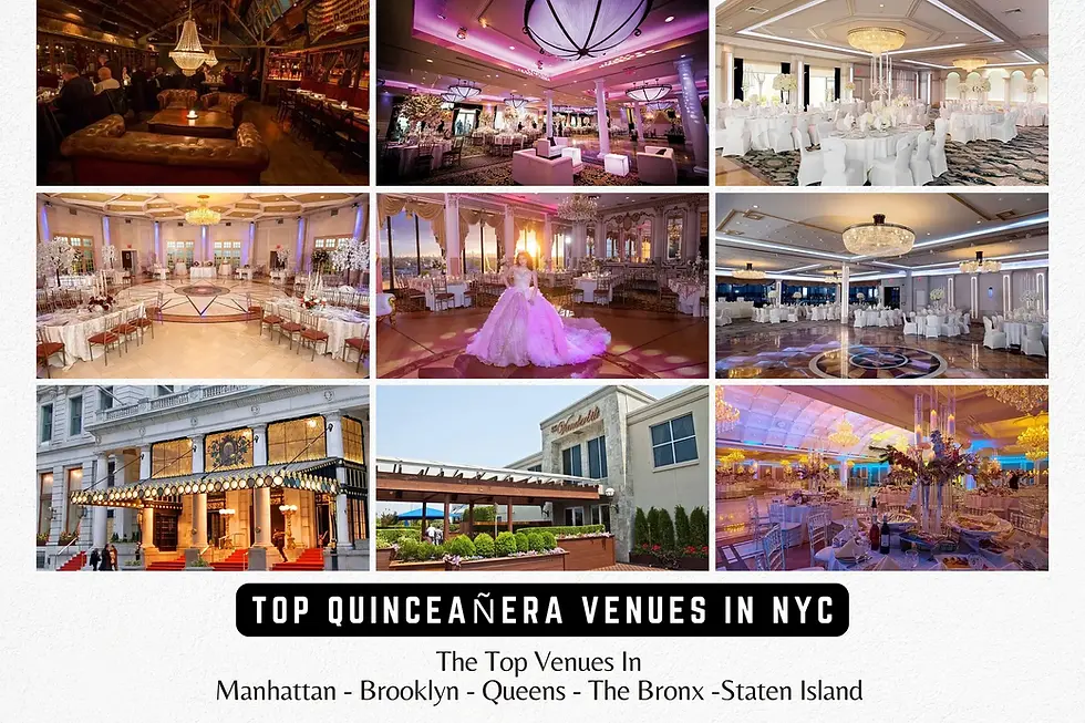 Top Quinceañera Venues in NYC: 20 Best Places to Celebrate Your Quinceañera