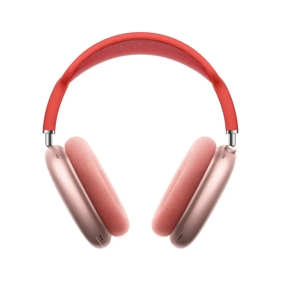 These wireless peach-colored and pink headphones are featured in the Top 20 Sweet 16 Gift Ideas, perfect for stylish and high-quality sound.
