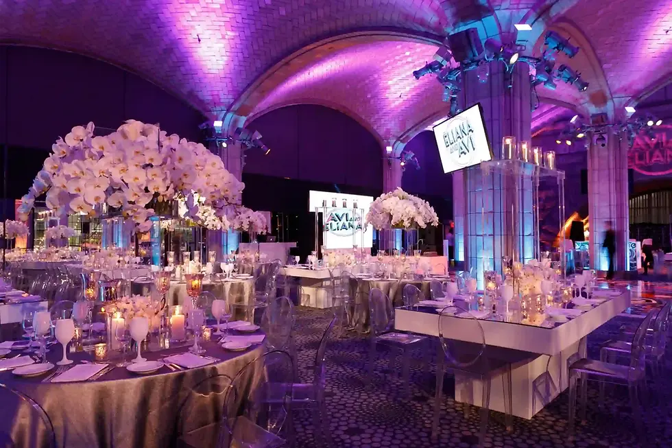 Guastavino’s Quinceañera venue in Manhattan NYC with historic vaulted ceilings and elegant event decor