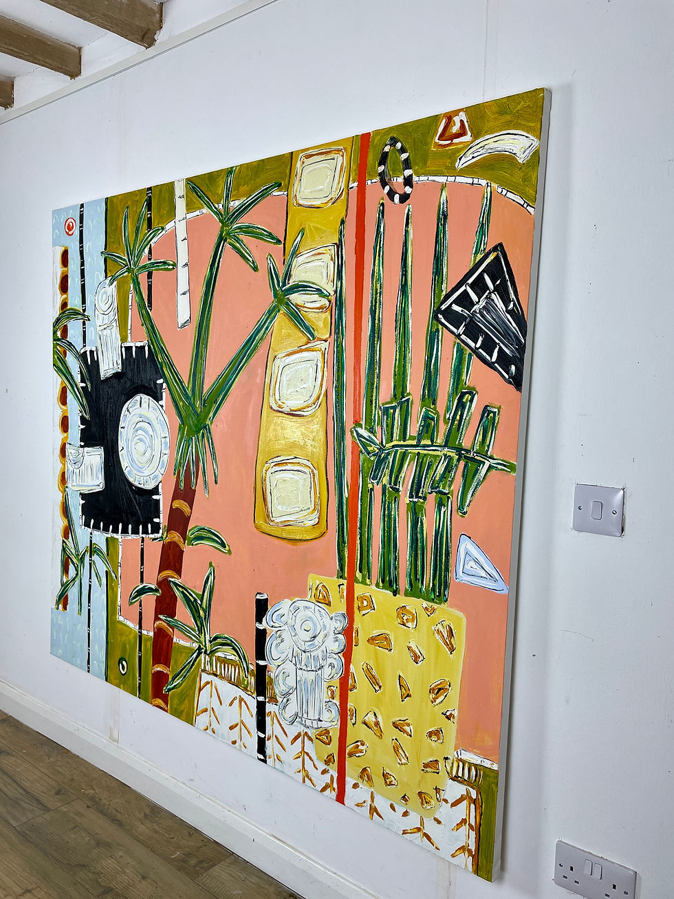 Thumbnail: Sensation of Being, 2024 - 150 x 168 x 2 cm