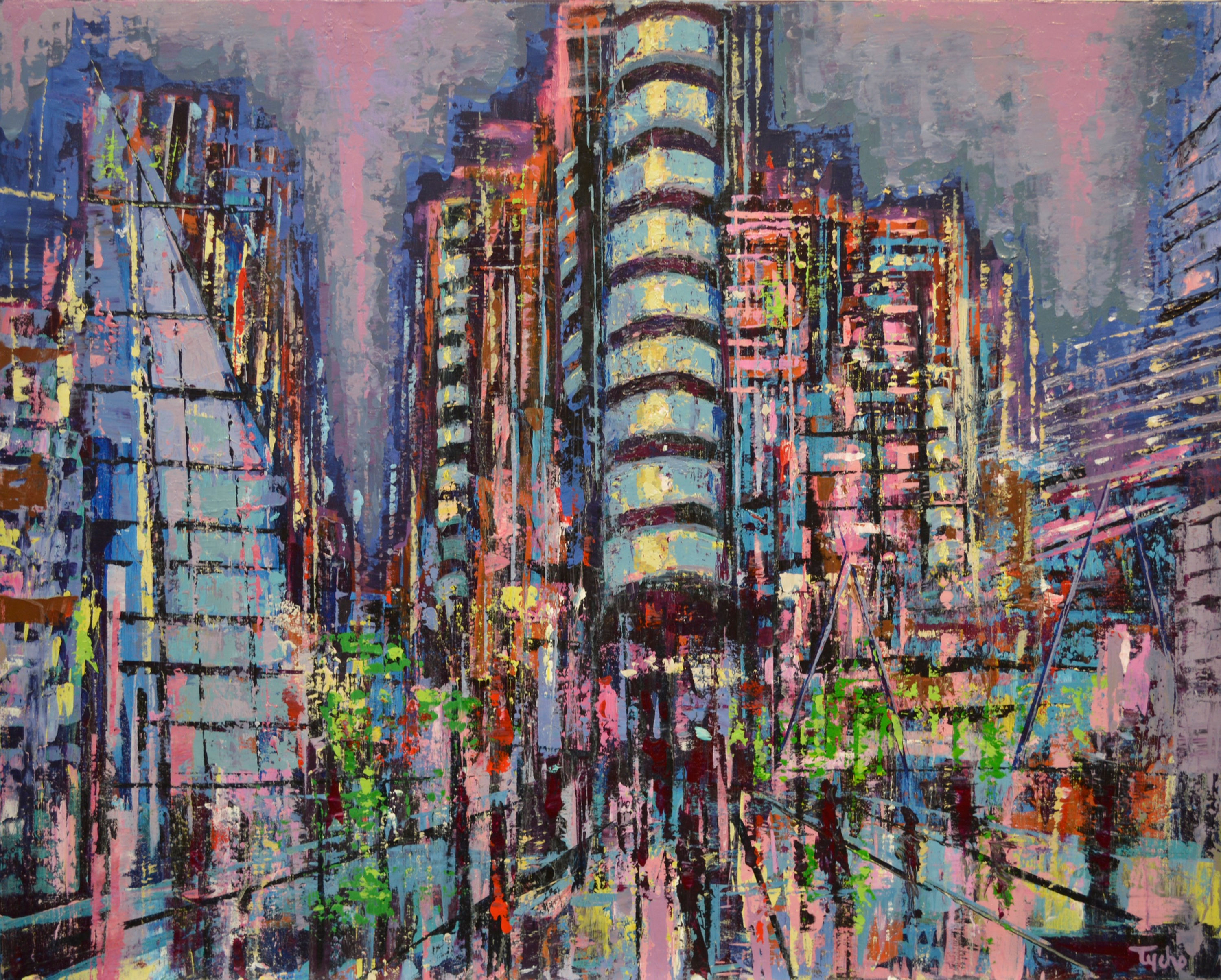 London Calling, 2024 - 61 x 76 x 2  cm