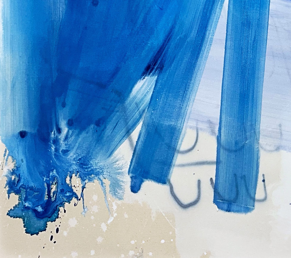 Thumbnail: Barefoot, 2023 - 120 x 180 x 4 cm
