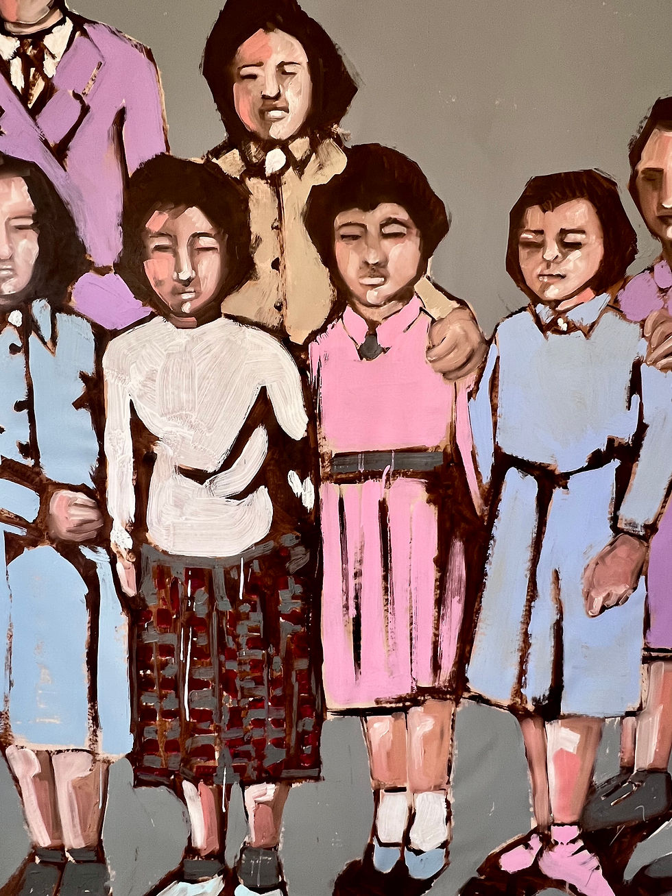 Thumbnail: Classe 2^ Media, 2025 - 208 x 192 x 1 cm