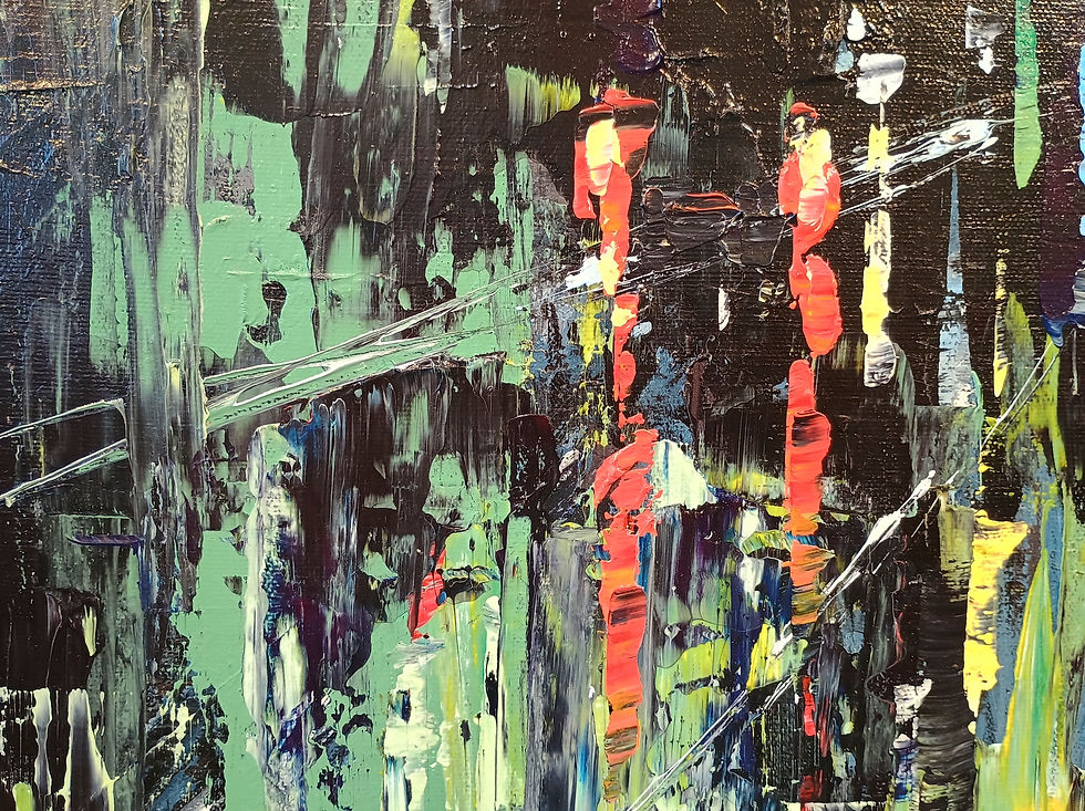 Thumbnail: Round About Midnight, 2025 - 76 x 60 x 2 cm