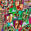 Thumbnail: Vibrant Enigma, 2023 - 60 x 80 x 2 cm