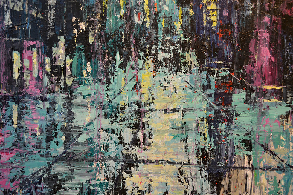 Miniature : Avenue, 2023 - 91 x 91 x 2 cm