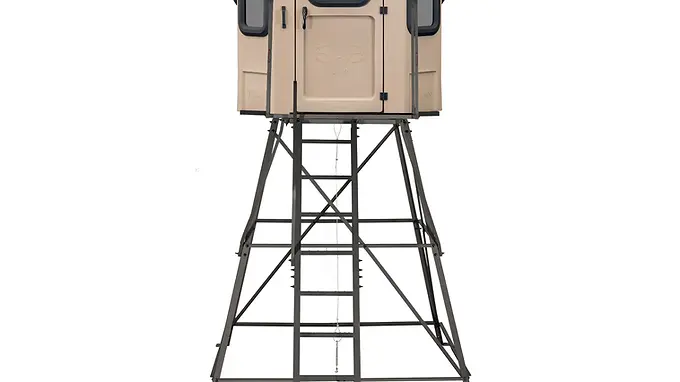 Titan Pro Combo Blind w 8ft Tower - Tan