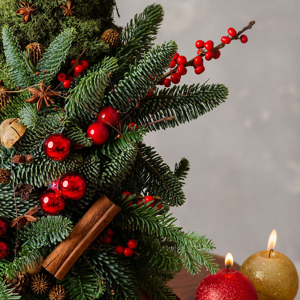 brad decorativ pentru Crăciun