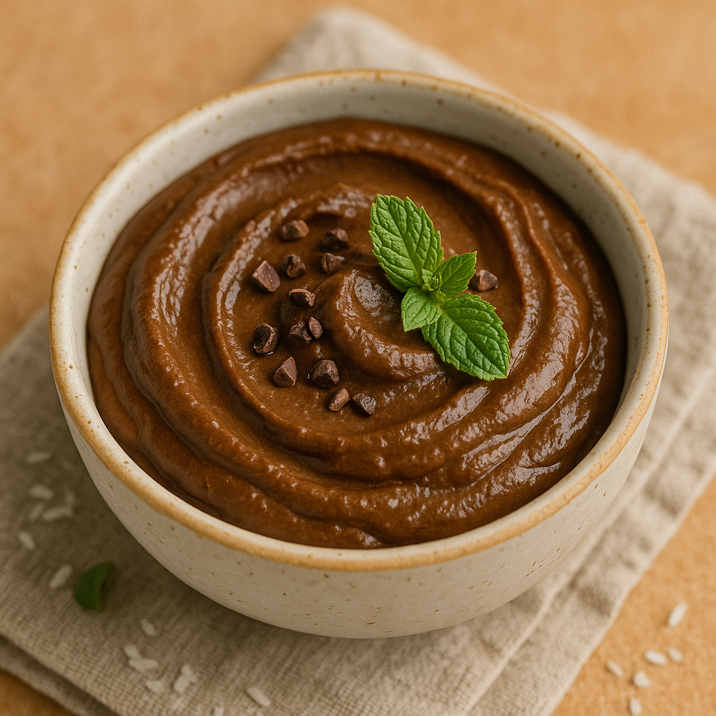Mousse de palta y cacao