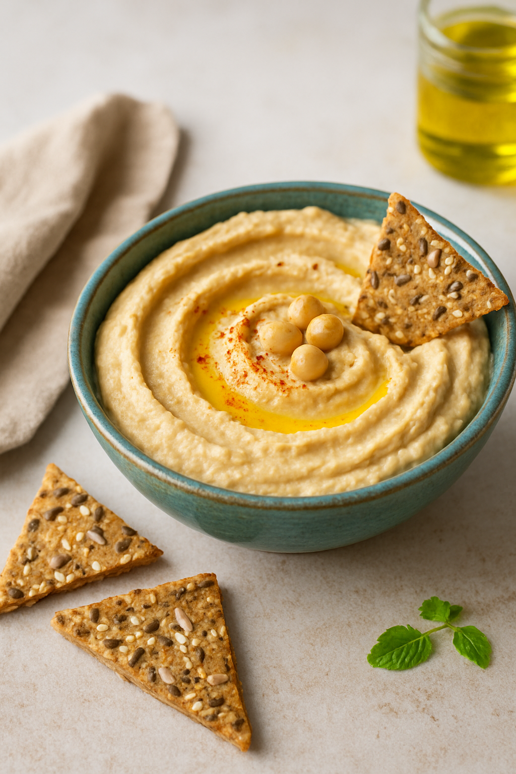 Hummus Clásico de Garbanzos