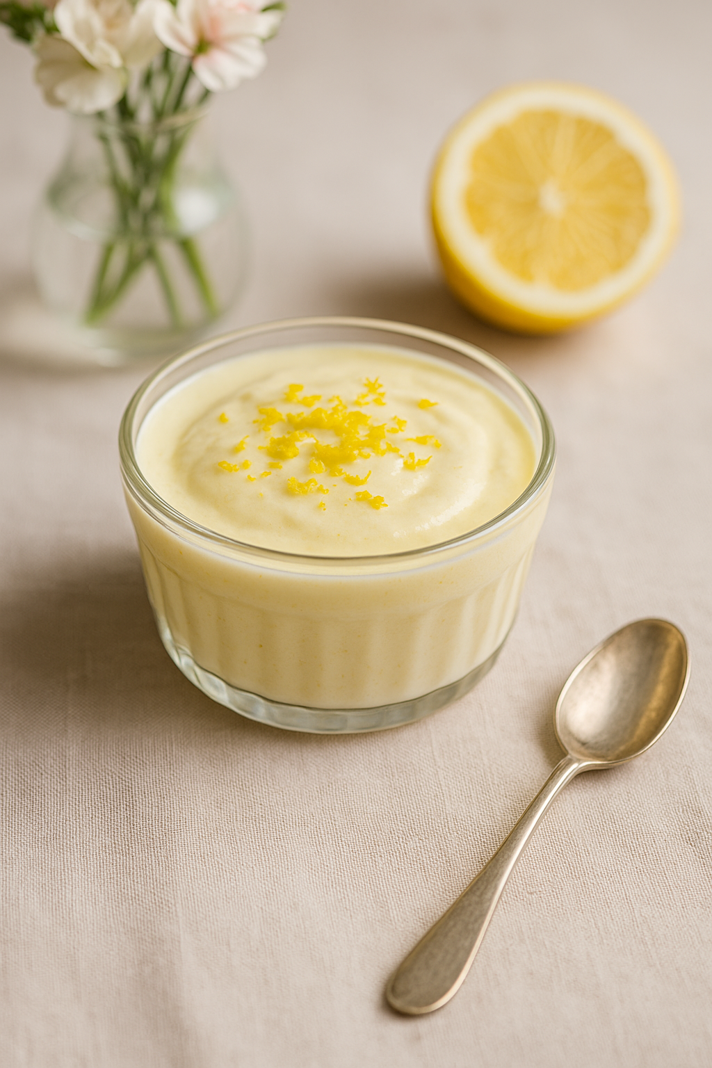 Mousse de Limón Liviana (Sin Azúcar y Sin TACC)