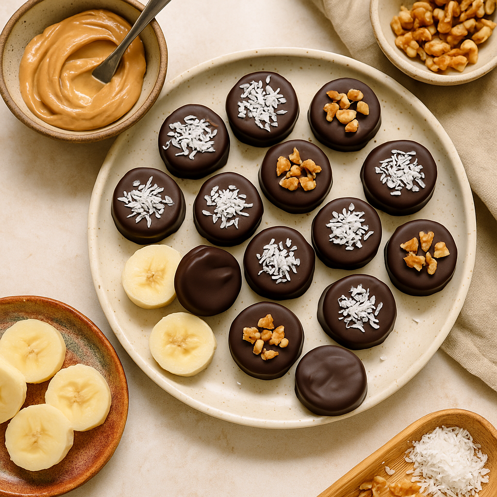  Choco-Banana Freezer Bites (Bocaditos de Banana y Chocolate)