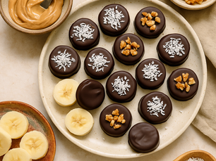 Choco-Banana Freezer Bites (Bocaditos de Banana y Chocolate)