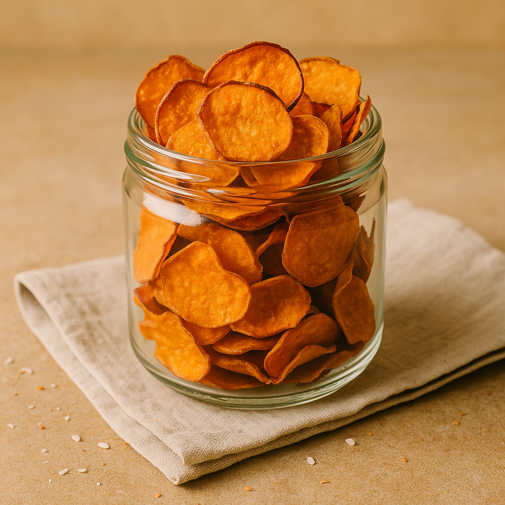 Chips de batata al horno