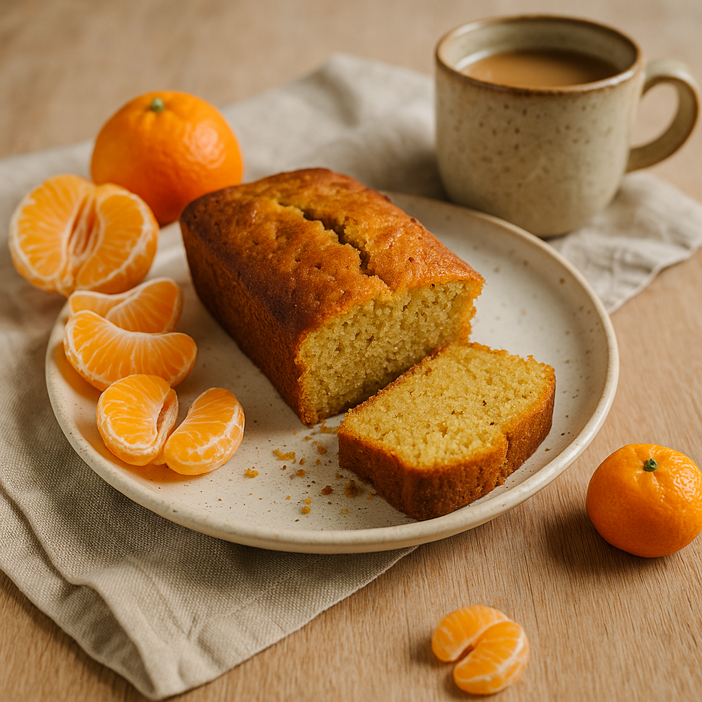 Budín de mandarina sin TACC