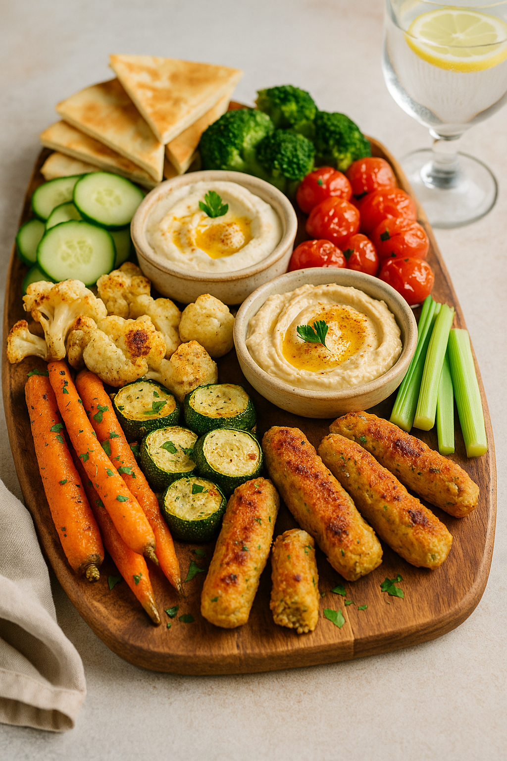 Tortillitas de Verduras al Horno (sin TACC y sin fritura)