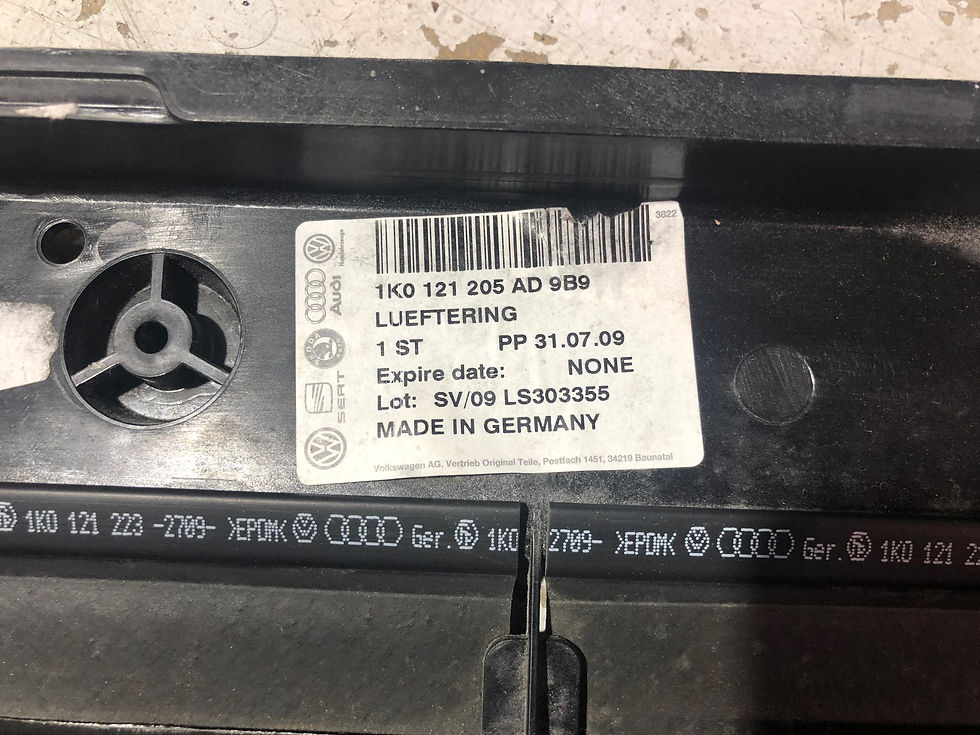 Miniatura: Suporte Motoventilador | Audi TT